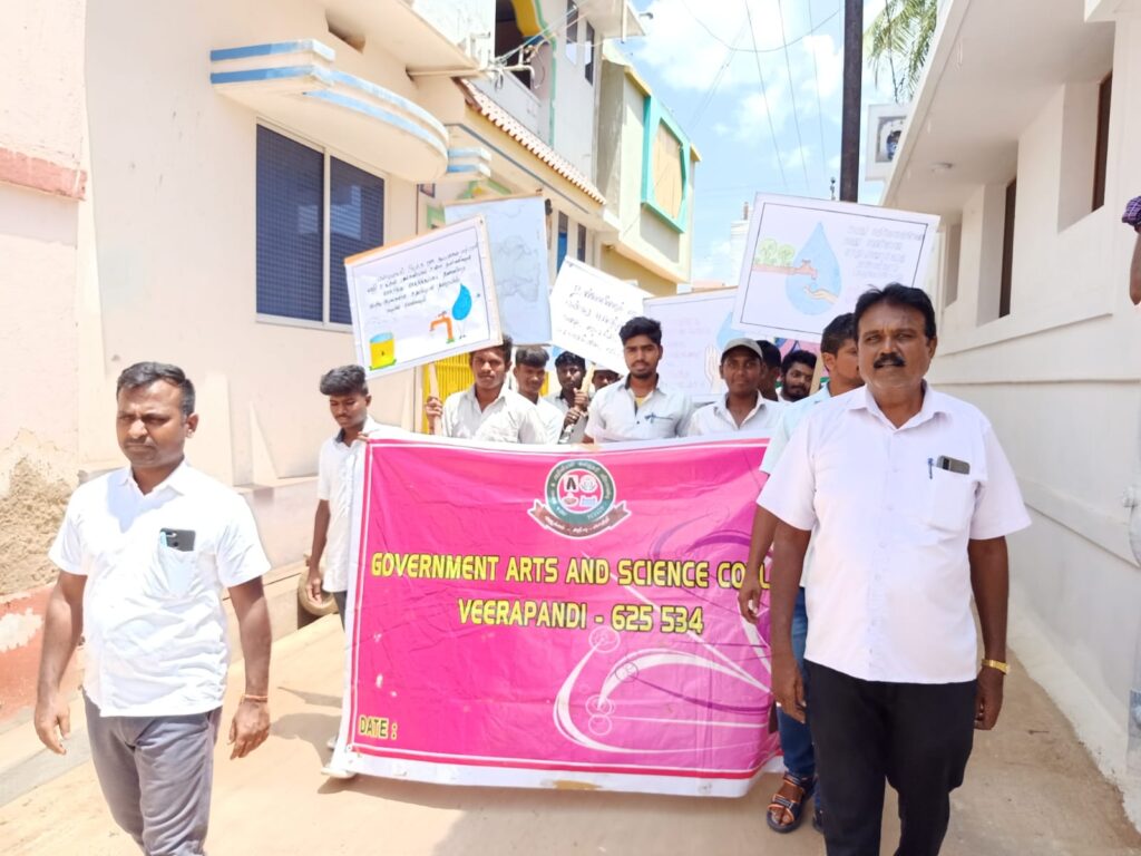 Awareness rally on Rainwater Harvesting